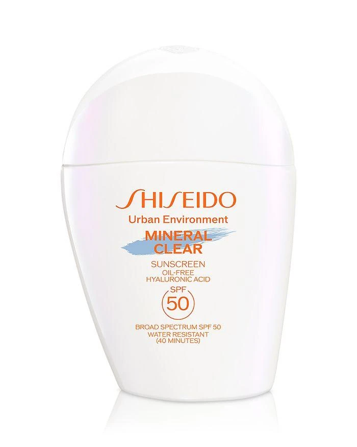 Shiseido Urban Environment Mineral Clear Sunscreen SPF 50 100% Mineral Sunscreen for Face