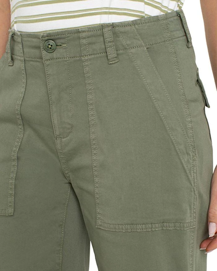 Liverpool Los Angeles Wide Leg Cargo Pants 3