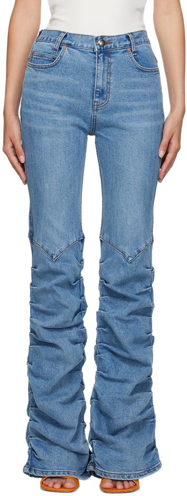 ANDERSSON BELL Blue Martina Western Jeans
