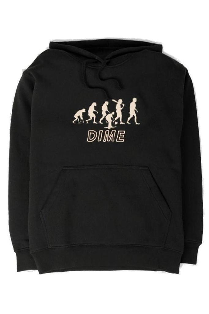 Shop Dime Evolution-Graphic Drawstring Hoodie on Sale at