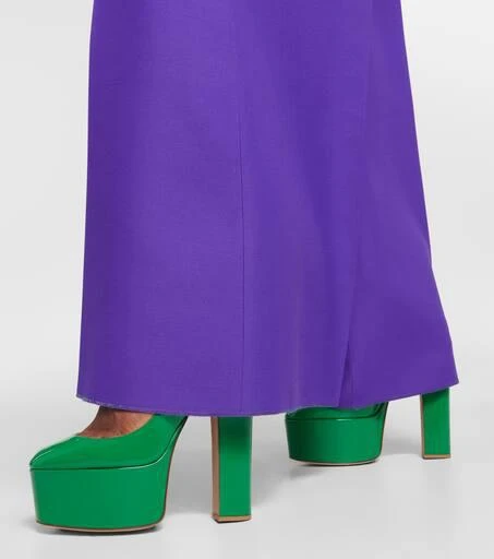 Valentino Tan-Go 155 leather platform pumps 4