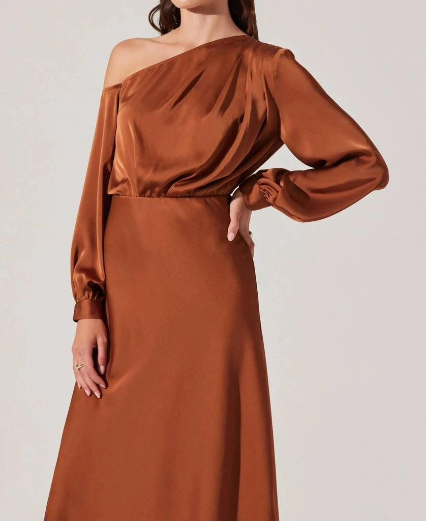 ASTR Elwood Dress In Copper 2