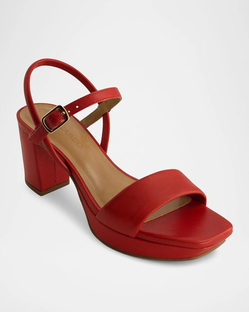 Bernardo Canto Leather Platform Sandals 2