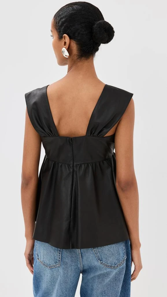 BY MALENE BIRGER Marcie Leather Top 2
