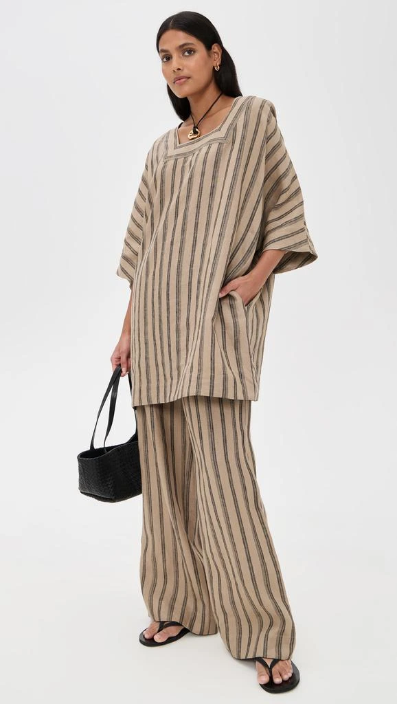 Staud Bonfire Linen Pants 5