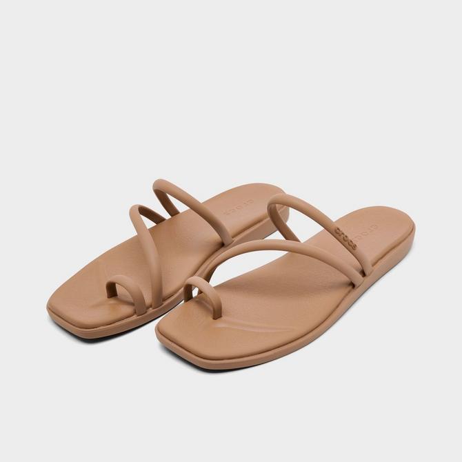 Crocs Women's Crocs Miami Metallic Toe Loop Sandals