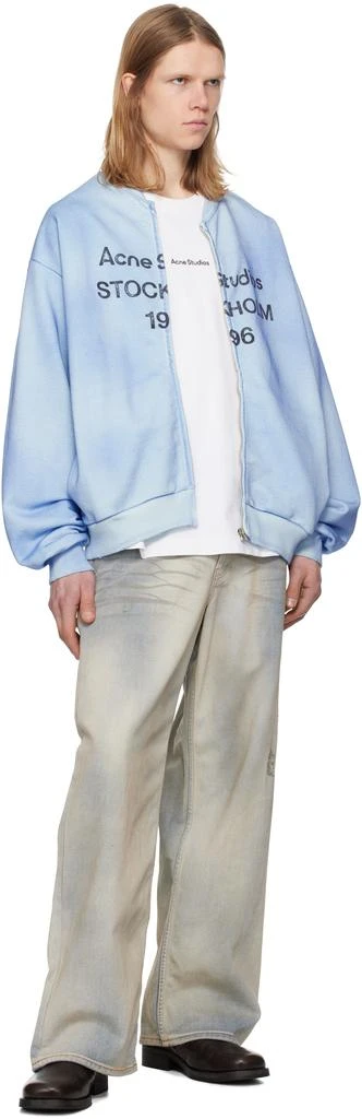 Acne Studios Blue Baggy Fit 1981M Jeans 4