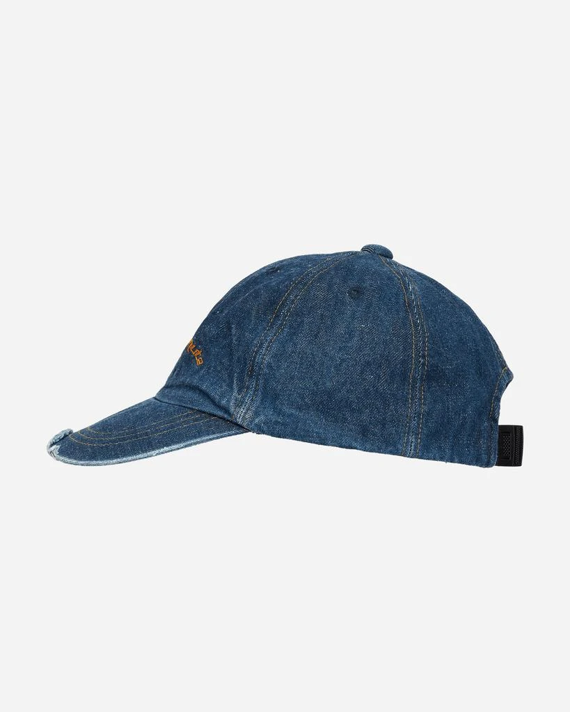 Song for the Mute Logo Washed Denim Cap Blue 3