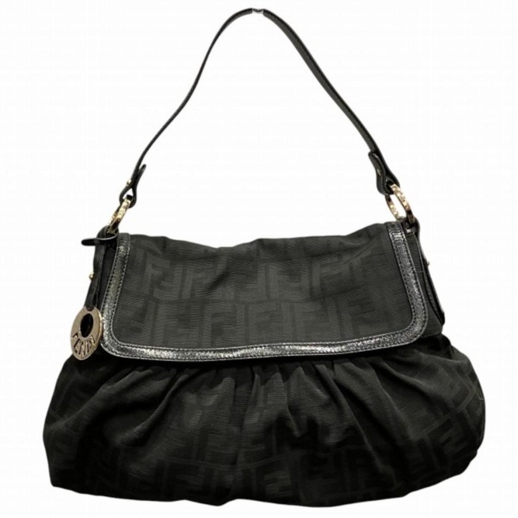 Fendi Ff Plaque Foldover-top Shoulder Bag - Bags - Compare