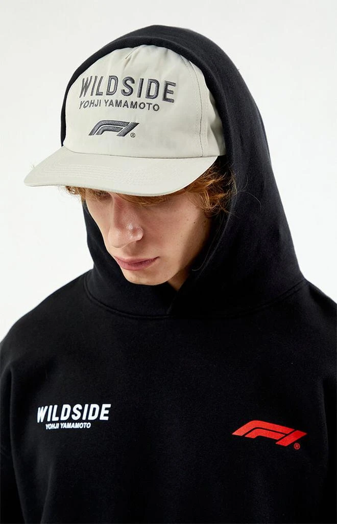 Formula 1 x Wildside Yohji Yamamoto x PacSun Tan Logo Dad Hat 2