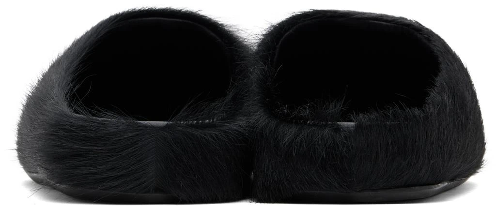 Shop Black Fussbett Sabot Slip-on Loafers on Sale at  display picture 1