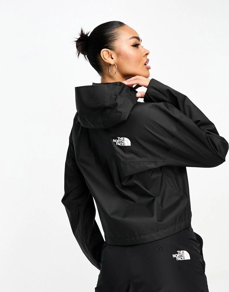 The North Face The North Face Quest cropped waterproof jacket in black 2