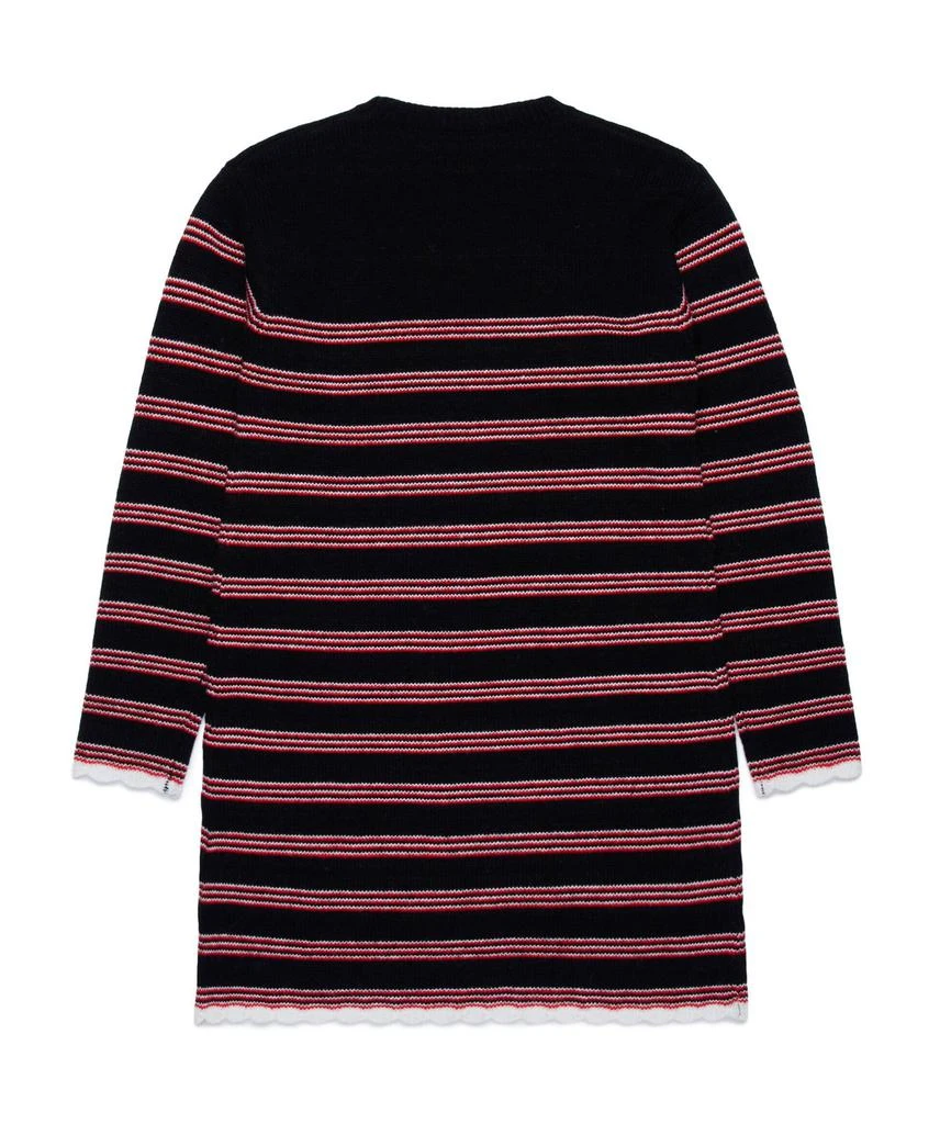 zimmermann knit dress Zimmermann Knit Panelled Mini Dress | Black | Size 0