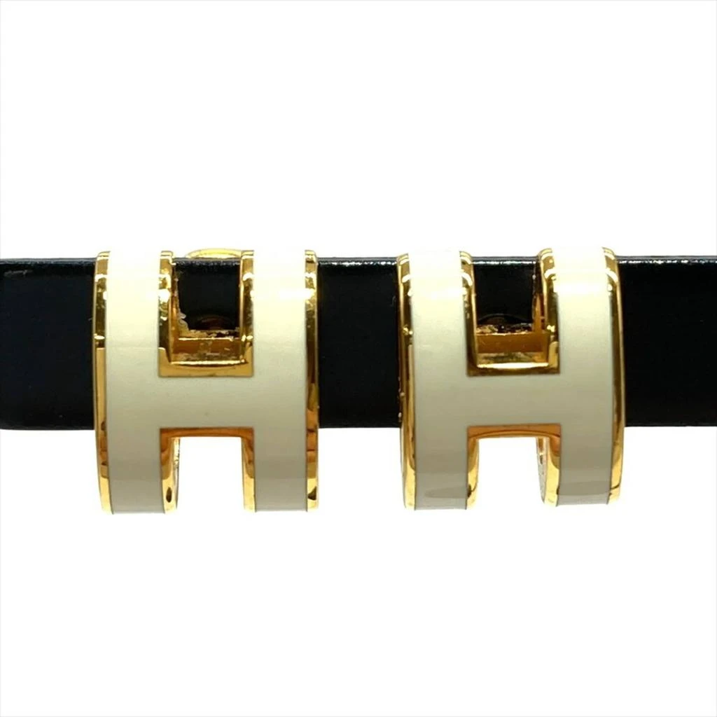 Hermes Metal Stud Earrings (Pre-Owned) 2