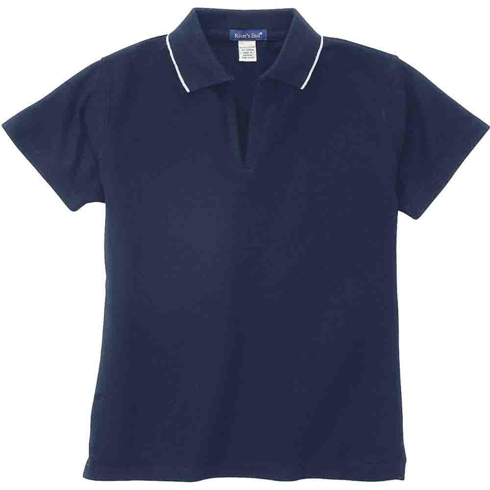 River's End EZCare Sport Short Sleeve Polo Shirt