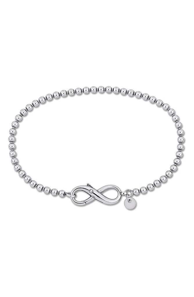 DELMAR Infinity Bead Link Bracelet 1