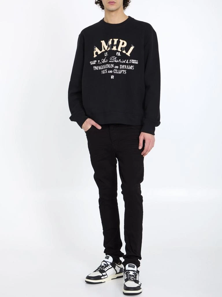 AMIRI Distressed Arts District sweatshirt 2