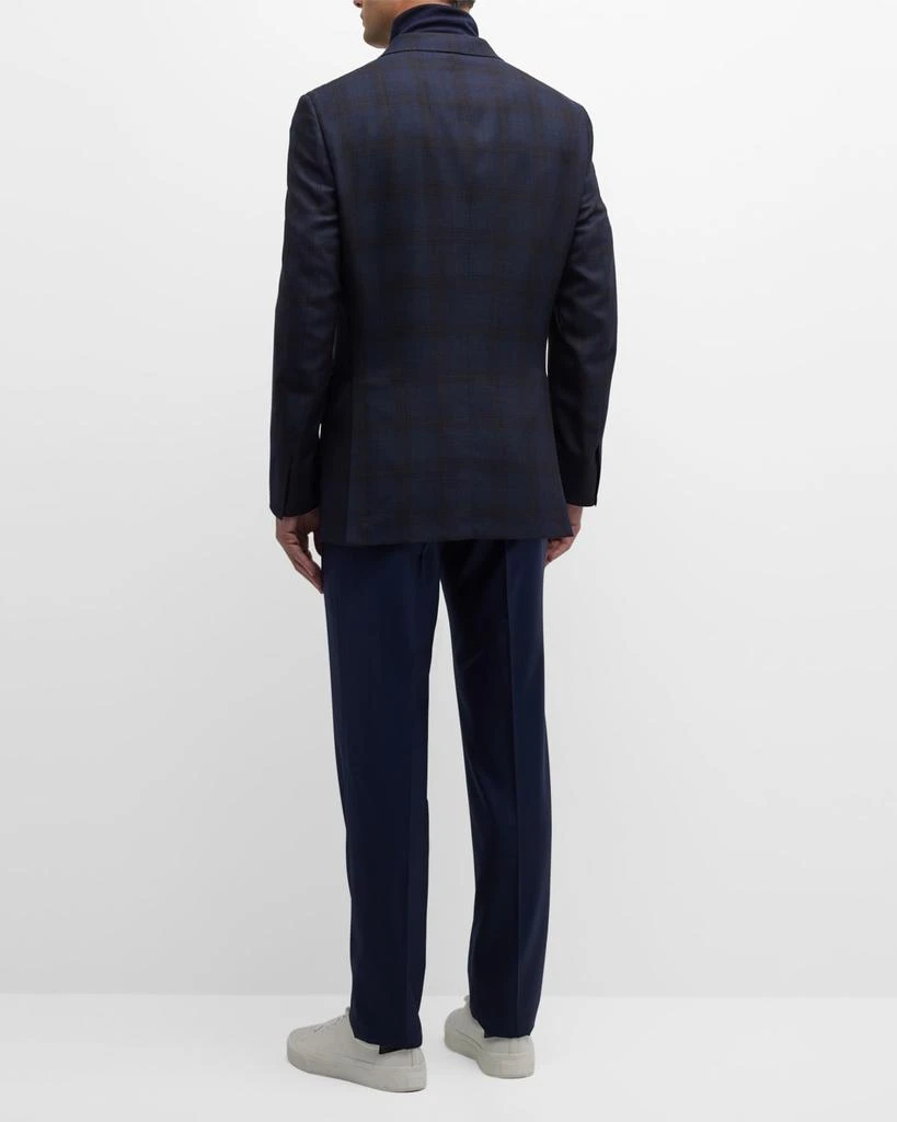 Brioni Men's Plaid Wool Sport Coat 3