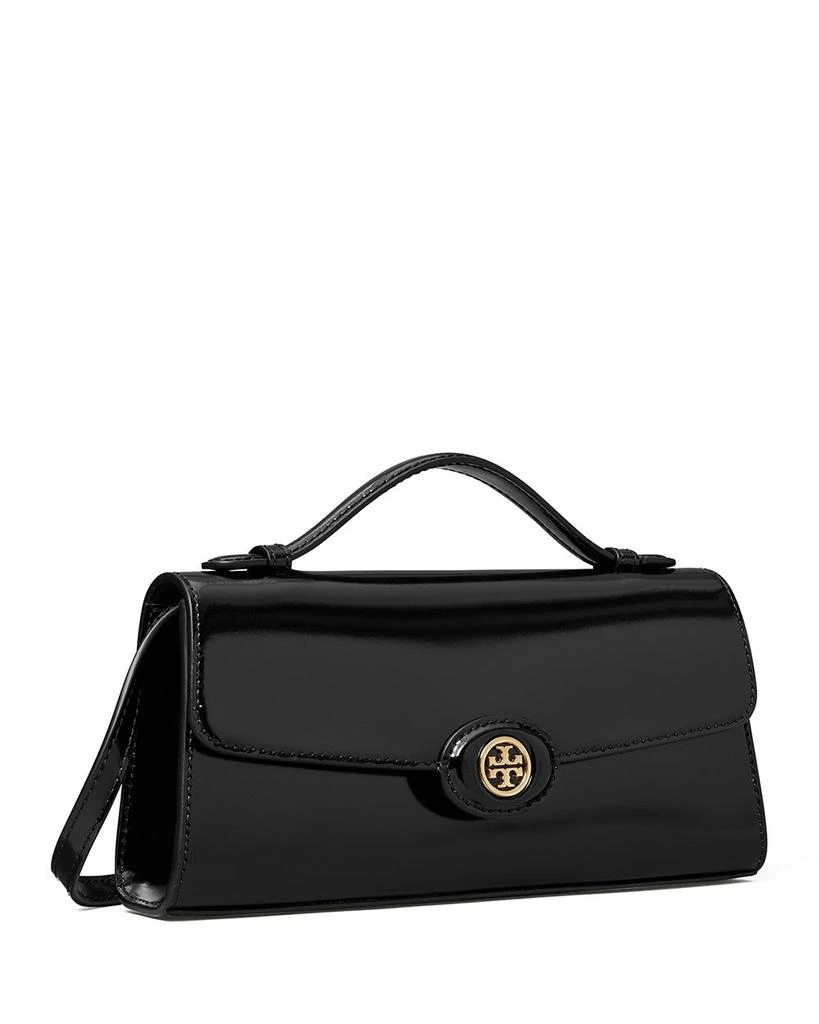 Tory Burch Robinson Spazzolato Top Handle Chain Wallet 6