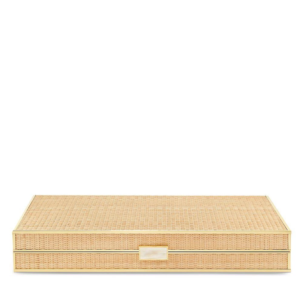 AERIN Cane Backgammon Set 5