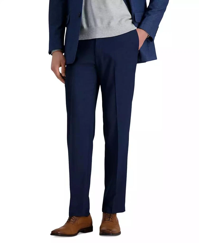 Haggar Men’s Premium Comfort Straight-Fit 4-Way Stretch Wrinkle-Free Flat-Front Dress Pants 7