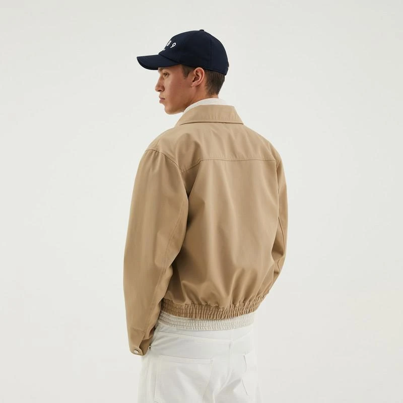 1989 STUDIO Light zip-up jacket beige 4