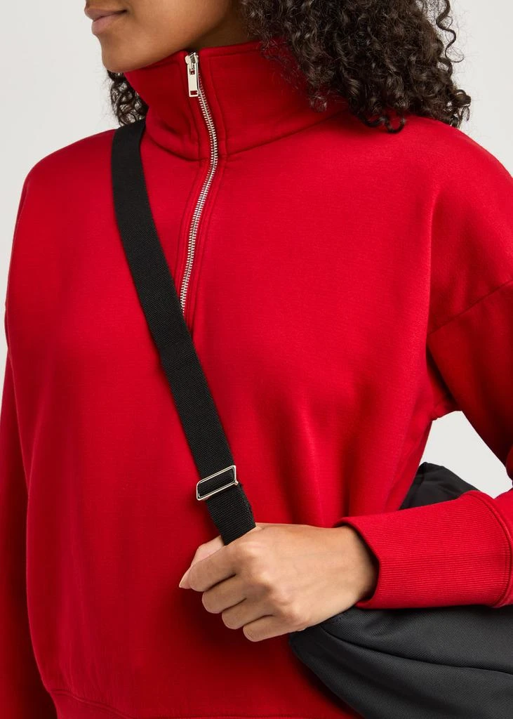 The Row Stanfield half-zip jersey sweatshirt  5