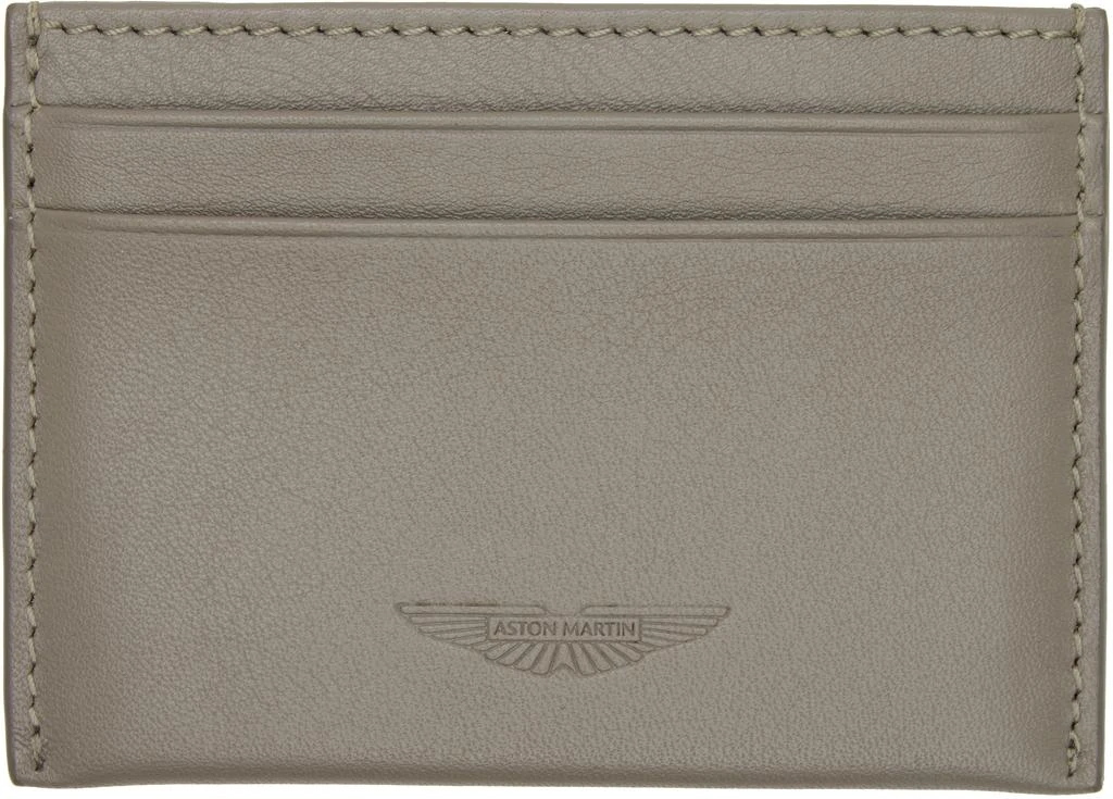 Hugo Boss Taupe Aston Martin Edition Wing Card Holder 2