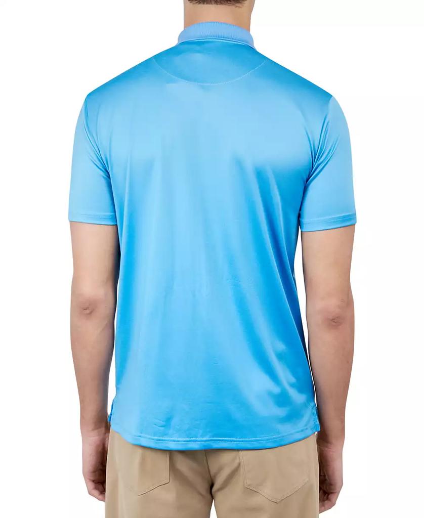 Society of Threads Men's Regular Fit Solid Performance Polo Shirt