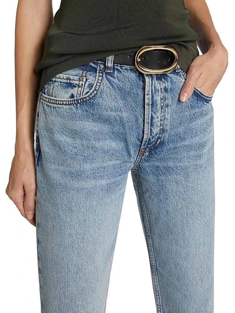 ANINE BING Benson Straight-Leg Jeans 6