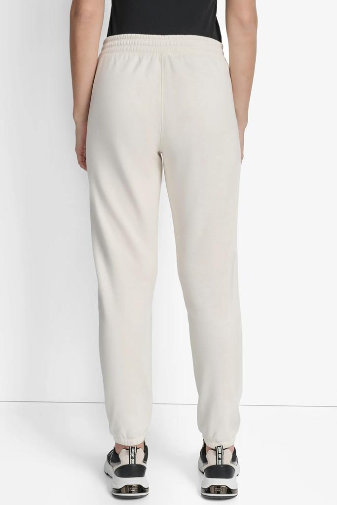 DKNY LOGO-EMBOSSED SLIM JOGGER