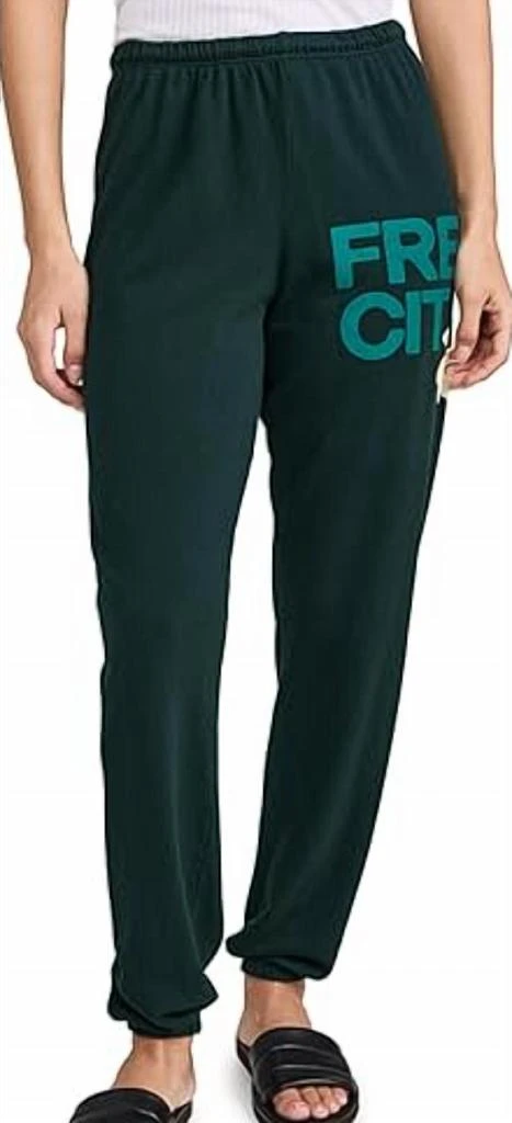 FREECITY Freecity - Large Tapered Leg Sweatpants
