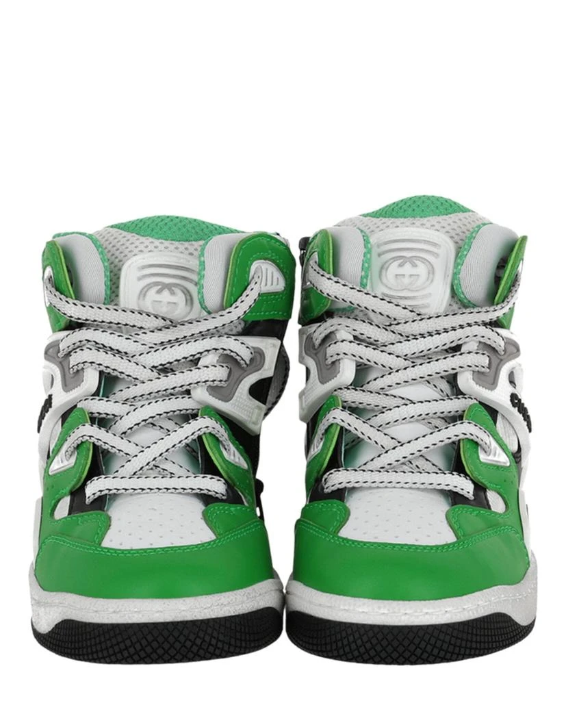 Gucci Basket Leather High-Top Sneakers 5
