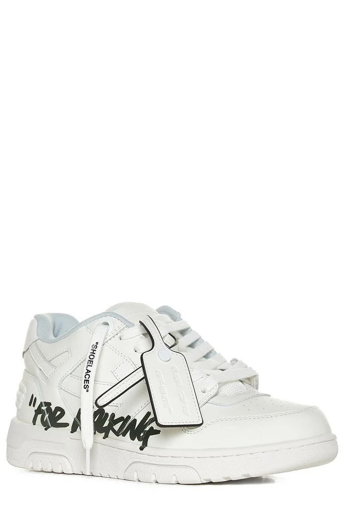 Off-White Off-White Logo Patch Lace-Up Sneakers 2