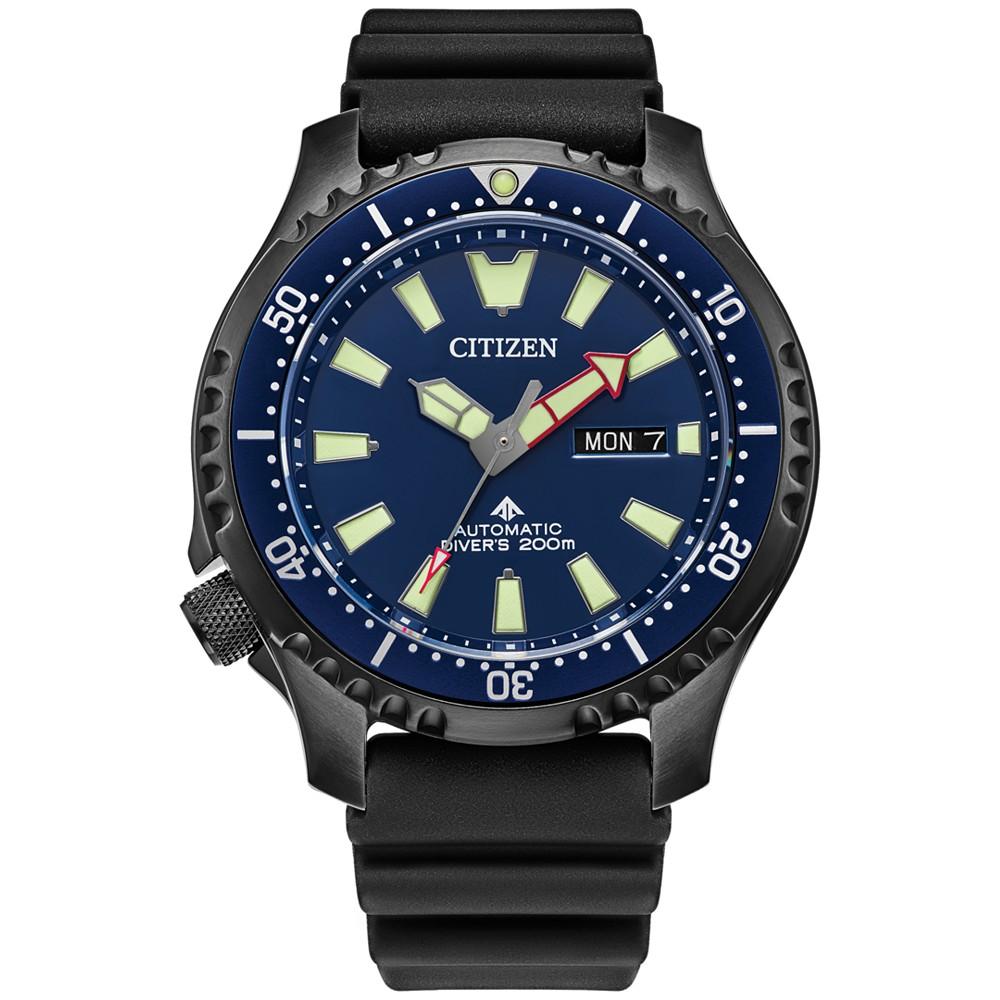 Citizen Men's Promaster Automatic Dive Black Strap Watch, 44mm