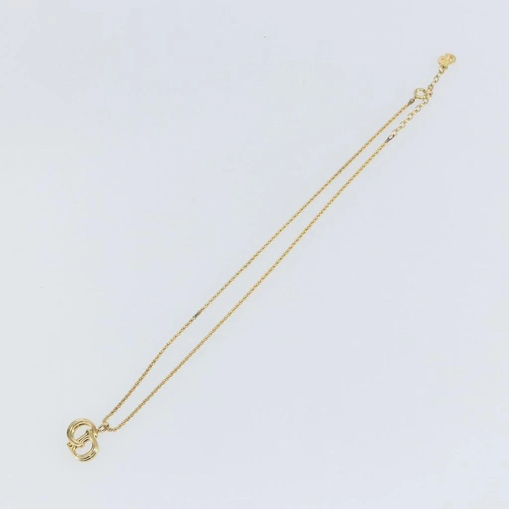 Dior Cd Pendant Necklace Metal Metal Jewelry (Pre-Owned)
