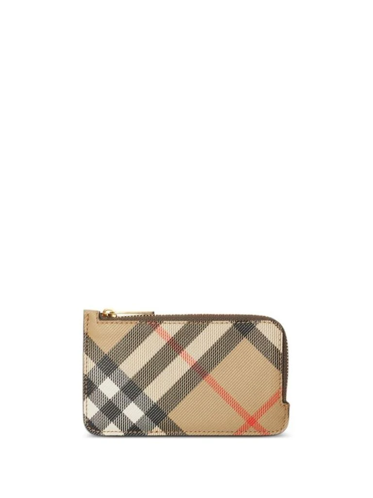 Burberry Burberry Porta Carte A Quadretti 1