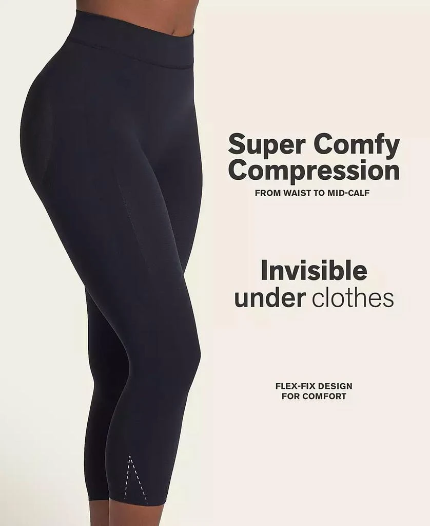Leonisa Women's Invisible High-Waisted Capri Shaper 4