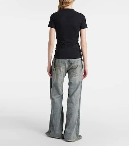 Balenciaga Lingerie cotton-blend jersey T-shirt 3