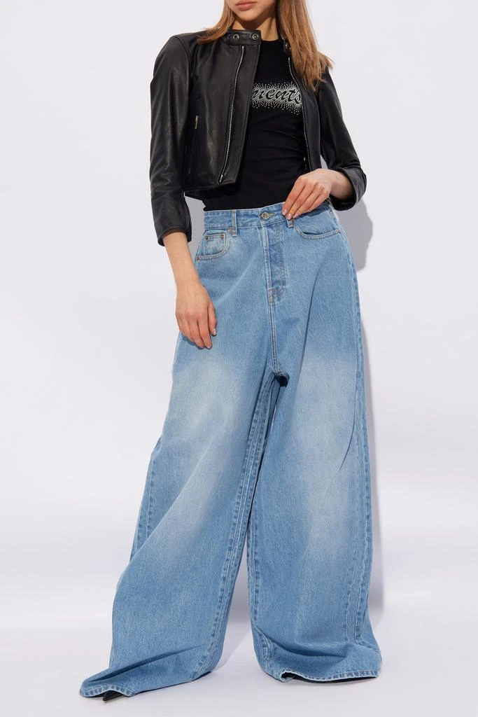 Vetements Jeans with wide legs 2