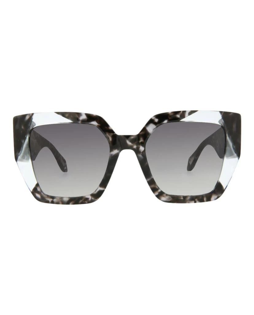 Just Cavalli Square-Frame Acetate Sunglasses 1