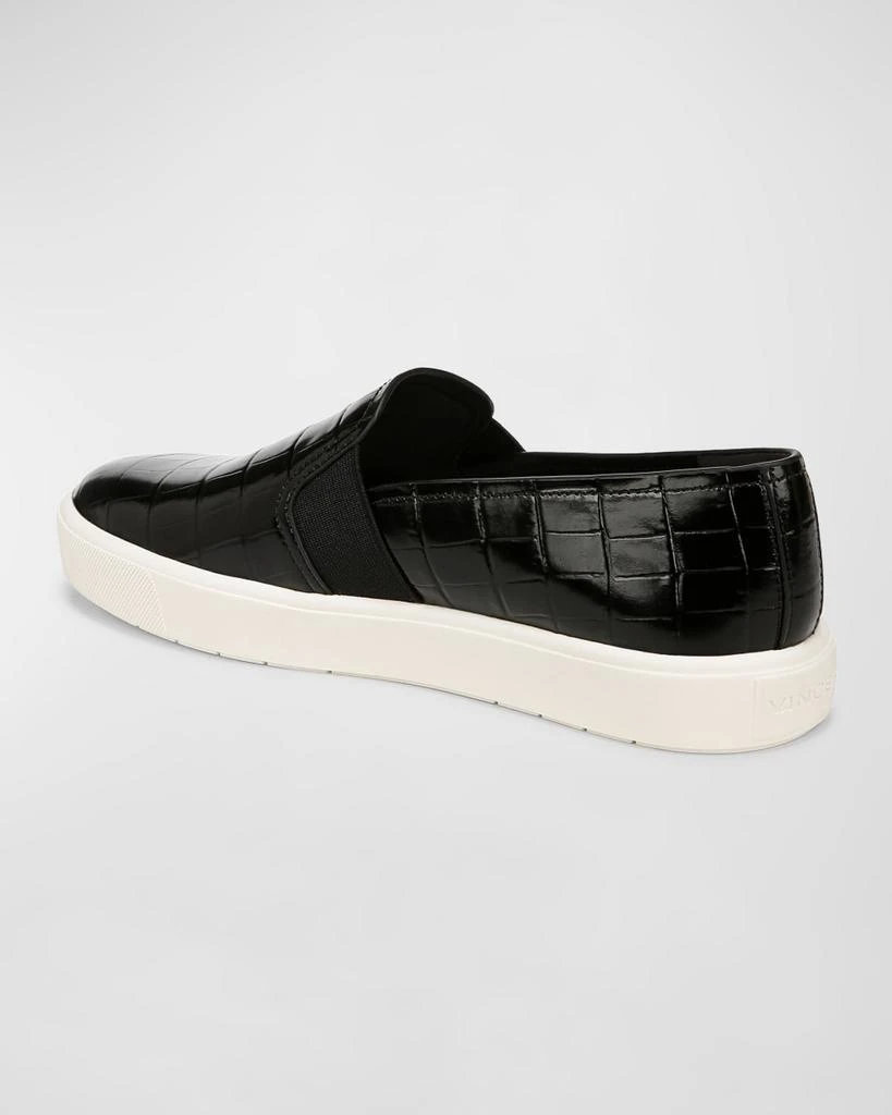 Vince Blair Croco Slip-On Sneakers 3