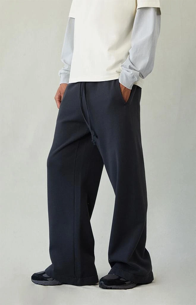 PacSun Black Wash Baggy Sweatpants 3