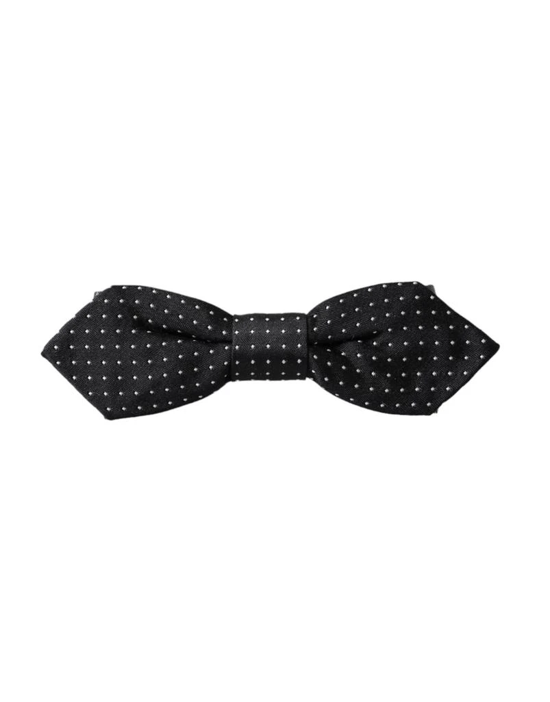 Dolce 
Gabbana Silk Polka Dot Adjustable Neck Men Papillon Bow Men
s Tie 5