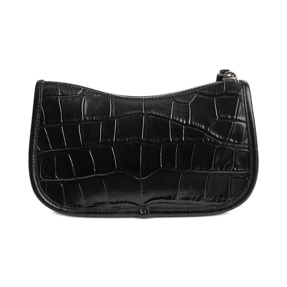 COACH Embossed Croc Leather Swinger 20 Shoulder Bag 4