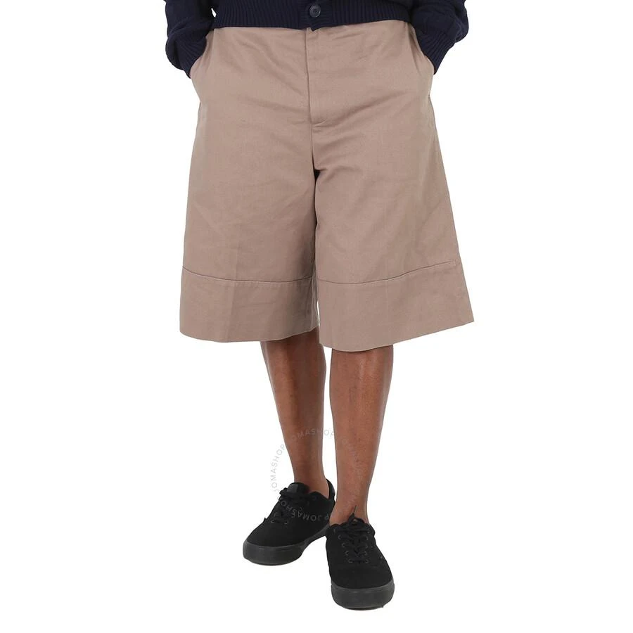 Ambush Men's Kaki Cotton Knee-Length Shorts 1