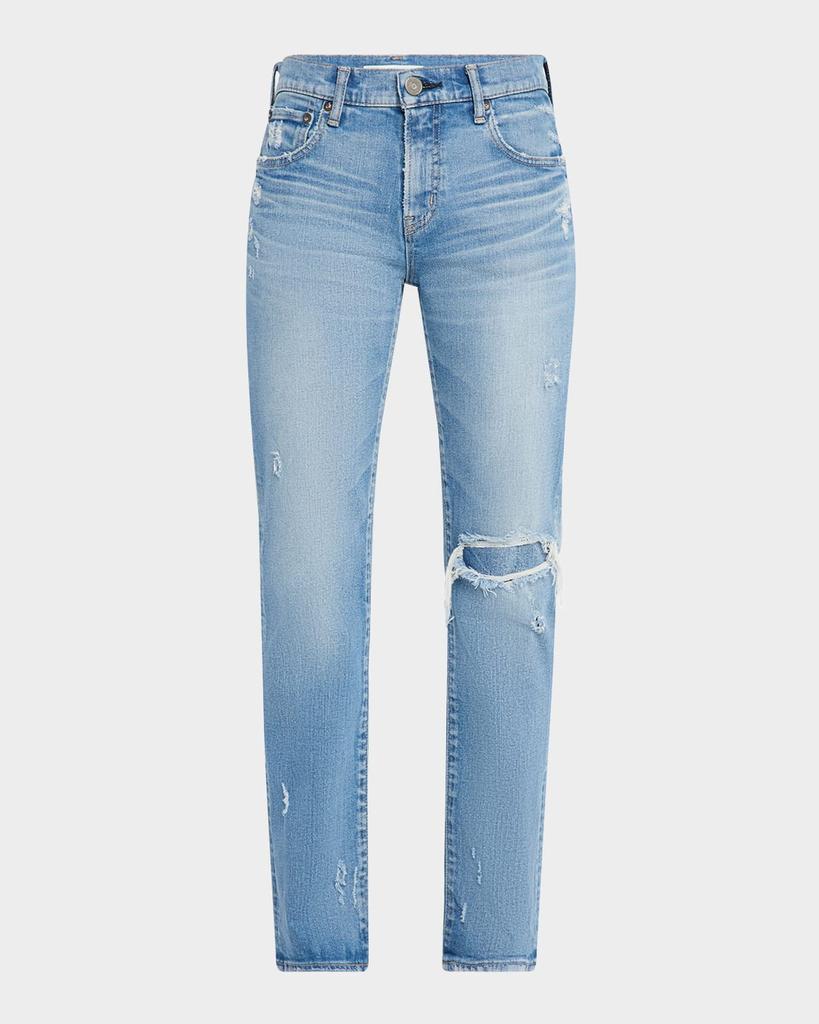Shop MOUSSY VINTAGE - Clarksville Rigid Straight-Leg Jeans