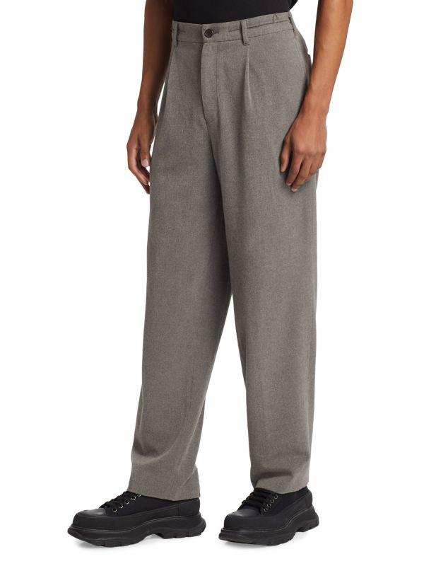 メンズウェア BRIEFING PLEATED WIDE TAPERED PANTS 41t8sohn2lL