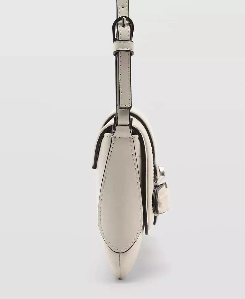 Mango Women's Buckles Detail Shoulder Bag 2