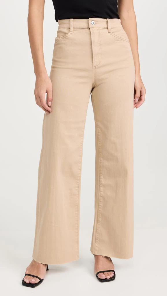 Favorite Daughter The Mischa Super High Rise Wide Leg Ankle Jeans 6